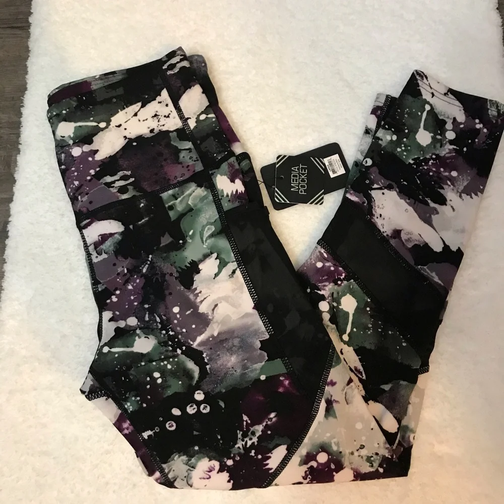 BSP legging Women’s multicolor, with pockets, L - Picture 2 of 11